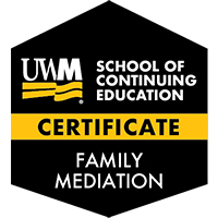Family Mediation Certificate course/badge