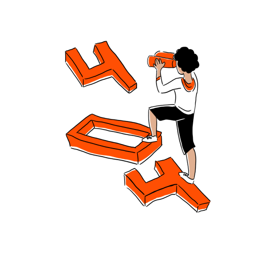 Person climbing 404 error